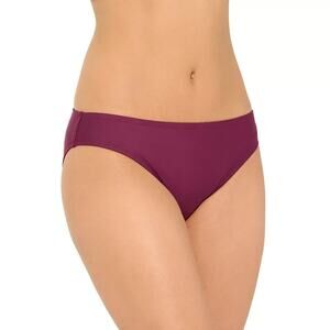 NWT Freshwater Womens Hipster Bikini Bottom Bordeaux Berry Swimsuit Botton XXL